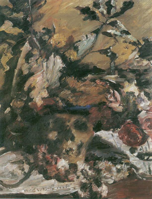 Lovis Corinth Totenkopf mit Eichenlaub china oil painting image